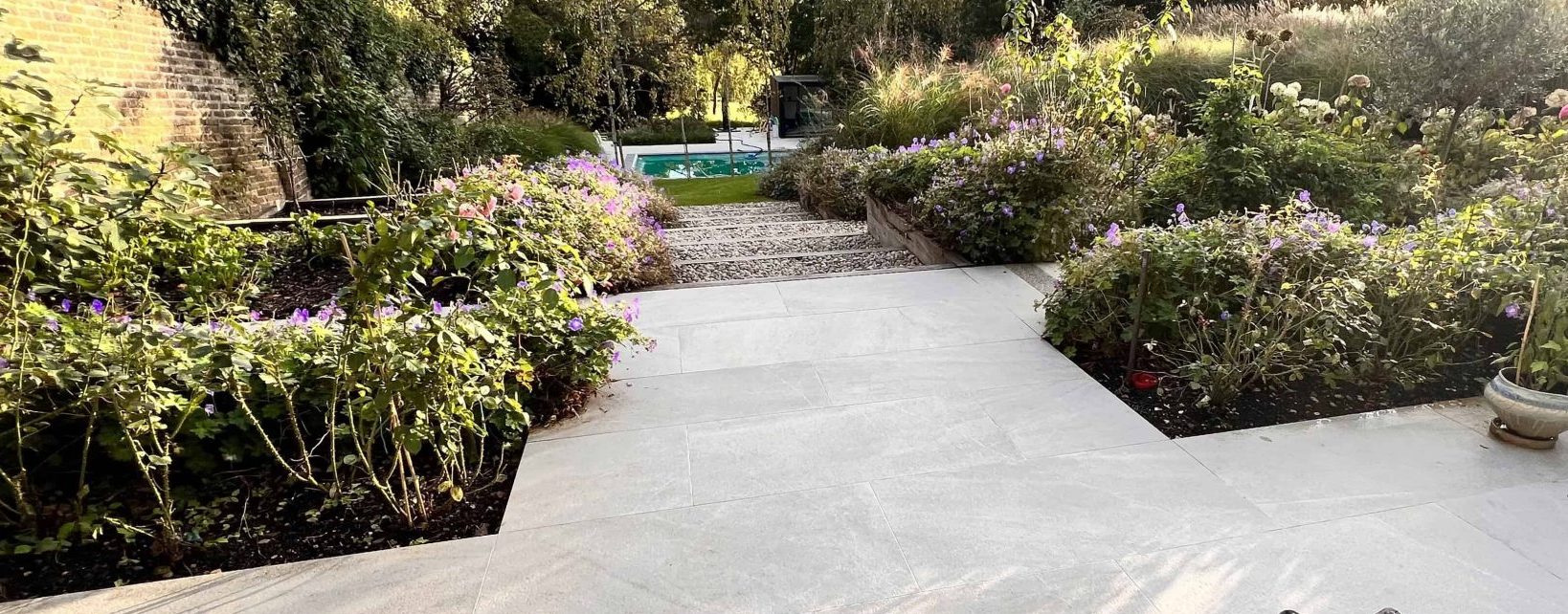 New garden landscaping work in Hereford