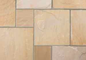 Sandstone patio